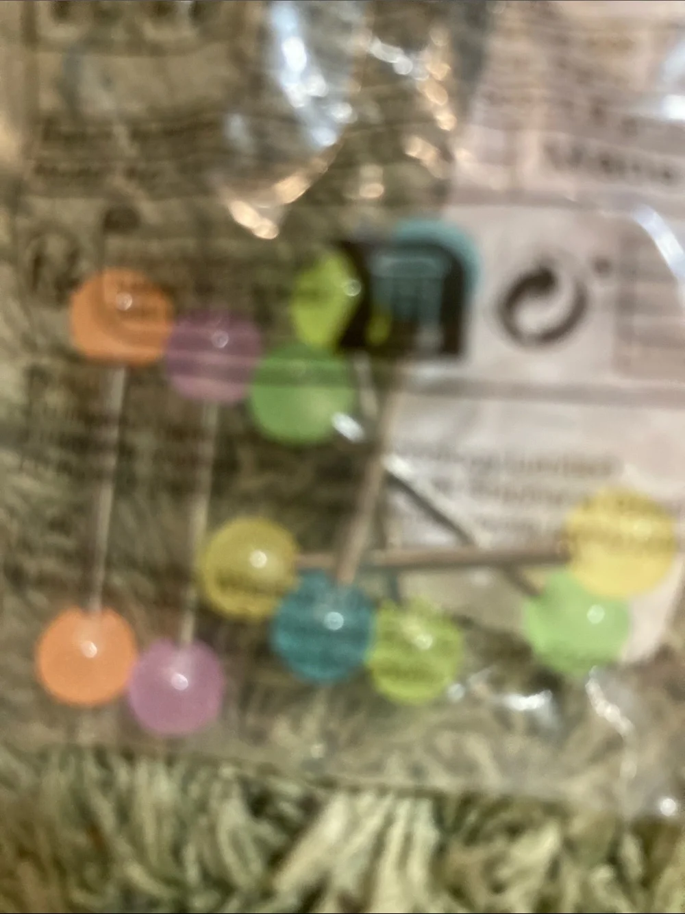 Tongue rings glow in the dark one random